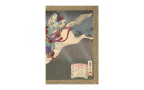 オリジナル【レプリカ浮世絵（2枚絵）歌川豊宣作「新撰太閤記&nbsp;秀吉」】／名古屋刀剣博物館