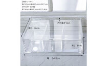 卓上アクリル引き出し&nbsp;1台&nbsp;川崎市自社工場一貫生産品