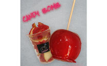 CANDY&nbsp;BOMBの”ばえる”りんご飴&nbsp;6個入り