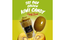 CANDY&nbsp;BOMBの”ばえる”ゴールデンキウイ飴&nbsp;6個入り