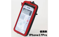 R250&nbsp;防水スマートウォレットクリア&nbsp;SL&nbsp;&nbsp;レッド