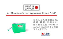 フィンガーポーチ（エメラルドグリーン×ダークブルー）