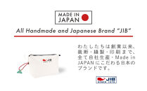 フィンガーポーチ（ホワイト×ネイビー）