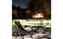 【鎌倉天幕】×WILD&nbsp;THINGS&nbsp;GL&nbsp;CHAIR&nbsp;TC&nbsp;(座面生地二枚使い・アルミフレーム)&nbsp;WT-GLC