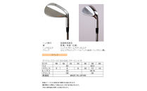 日本国産&nbsp;広田ゴルフ&nbsp;ハンドメイド&nbsp;フォージド&nbsp;ウェッジ&nbsp;トリプルバウンス&nbsp;サテン&nbsp;旧溝&nbsp;54°&nbsp;DG-S200&nbsp;スチールシャフト