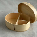 日々&nbsp;hibi&nbsp;曲げわっぱ&nbsp;弁当箱&nbsp;白木［YS159］