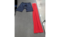 迎春！あったか、みんなにやさしい赤いふんどし！商品名「エミューM」（青色）　