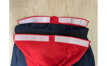 迎春！あったか、みんなにやさしい赤いふんどし！商品名「エミューM」（青色）　