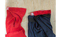 迎春！あったか、みんなにやさしい赤いふんどし！商品名「エミューM」（青色）　