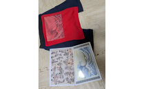 迎春！あったか、みんなにやさしい赤いふんどし！商品名「エミューM」（青色）　