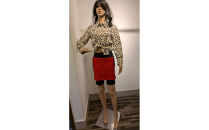 迎春！あったか、みんなにやさしい赤いふんどし！商品名「エミューL」（青色）　