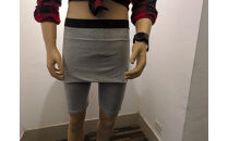 迎春！あったか、みんなにやさしい赤いふんどし！商品名「エミューM」（グレー色）　