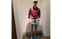 迎春！あったか、みんなにやさしい赤いふんどし！商品名「エミューM」（グレー色）　