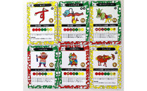 【福岡市】食育戦隊セブンヒーロー食育カードゲーム第1弾～4弾　4個セット