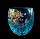 箔舞切子グラス100&nbsp;ライトブルー［NF243］