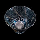 箔舞切子グラス240&nbsp;ダークブルー［NF247］