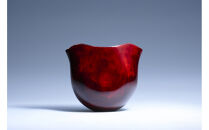 両口酒器「えくぼ」(溜)