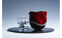 両口酒器「えくぼ」(溜)