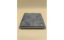 石とアルミのコースター