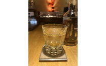 石とアルミのコースター