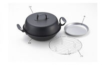 郷技　燻製器２７ｃｍ