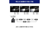 大光量アルミライト1100LM　DOP-EP1100