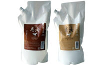 宇津木産業&nbsp;馬油シャンプー&コンディショナー各1000mL詰替え用セット