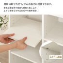 【完成品＋設置付き】オープンラック（ナチュラル）オープンラック&nbsp;可動棚&nbsp;木製&nbsp;ラック&nbsp;北欧&nbsp;スリム&nbsp;ディスプレイラック&nbsp;本棚&nbsp;大容量&nbsp;奥行&nbsp;30cm&nbsp;壁面収納&nbsp;収納&nbsp;収納棚&nbsp;おもちゃ収納棚&nbsp;マンガ収納&nbsp;LKONRA001213-0-NA