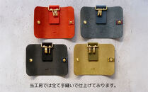 【革工房Rim】4連&nbsp;キーホルダー〈紺×赤糸〉｜京都&nbsp;レザーキーホルダー&nbsp;人気ブランド［&nbsp;キーケース&nbsp;全て手作業&nbsp;ハンドメイド&nbsp;コンパクト&nbsp;本革&nbsp;人気&nbsp;おすすめ&nbsp;革製品&nbsp;レザー&nbsp;手作り&nbsp;クラフト&nbsp;ギフト&nbsp;プレゼント&nbsp;お取り寄せ&nbsp;通販&nbsp;送料無料&nbsp;ふるさと納税&nbsp;］