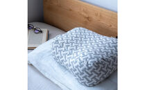 読書枕HONTO&nbsp;ミレニアム&nbsp;&nbsp;三河木綿&nbsp;三重織ガーゼ【リーフ（グリーン）】