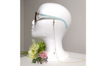 シェル　四つ葉　14KGF　メガネチェーン　フラワーモチーフ　　アレルギー対応　白蝶貝　天然石　シンプル　ギフト　