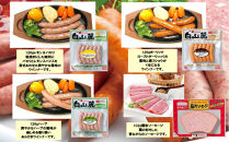 扇型ソーセージとウィンナー3種のセット