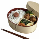 日々&nbsp;hibi&nbsp;曲げわっぱ&nbsp;弁当箱&nbsp;内朱［YS160］