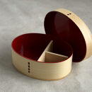 日々&nbsp;hibi&nbsp;曲げわっぱ&nbsp;弁当箱&nbsp;内朱［YS160］