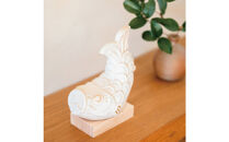 【信楽焼・明山】いわい　白鯉ーSHIROGOIー　五月人形セット　&nbsp;iwai-k07