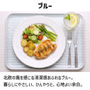 TATSU-CRAFT&nbsp;マグネットトレー&nbsp;L&nbsp;39cm&nbsp;ストライプ&nbsp;BL&nbsp;ブルー&nbsp;すべり止め付き&nbsp;［Tk1111］