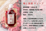 【梅ボーイズ】無添加&nbsp;紀州南高梅の梅チューブ2本セット（塩・紫蘇）天日塩使用&nbsp;umehkr019