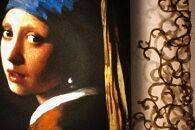 ＜特注和紙＞越前和紙と西洋絵画　フェルメール「真珠の耳飾りの少女」