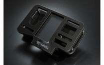 【トヨタ&nbsp;200系ハイエース用】ドリンク&スマホホルダー　マホガニー