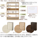 【完成品＋設置付き】カウンター下収納〔幅60cm・奥行30cm〕（オーク）カウンター&nbsp;下&nbsp;収納&nbsp;幅60cm&nbsp;カウンター下収納&nbsp;引き戸&nbsp;薄型&nbsp;おしゃれ&nbsp;キッチン&nbsp;カウンター下&nbsp;本棚&nbsp;スリム&nbsp;食器棚&nbsp;KKONRA945042-0-OAK