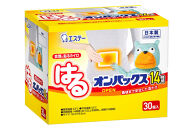 はるオンパックス&nbsp;２４０枚（３０枚入×８箱）１ケース&nbsp;｜&nbsp;カイロ&nbsp;防寒&nbsp;暖&nbsp;エステー&nbsp;日用品