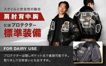 【デグナー】ヴィンテージフライトレザージャケット[16WJ-10]&nbsp;ブラック&nbsp;Mサイズ｜京都&nbsp;バイクギア&nbsp;人気ブランド&nbsp;ジャケット&nbsp;バイク［&nbsp;ヴィンテージ&nbsp;牛革&nbsp;プロテクター&nbsp;アクションプリーツ&nbsp;機能性&nbsp;実用性&nbsp;耐久性&nbsp;安全性&nbsp;柔らかい&nbsp;フィット感&nbsp;ツーリング&nbsp;ライダー&nbsp;バイカー&nbsp;おしゃれ&nbsp;かっこいい&nbsp;人気&nbsp;おすすめ&nbsp;送料無料&nbsp;ふるさと納税&nbsp;］