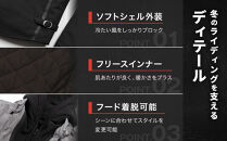 【デグナー】ソフトシェルジャケット[22WJ-10]&nbsp;ブラック&nbsp;Lサイズ｜京都&nbsp;バイクギア&nbsp;人気ブランド&nbsp;ジャケット&nbsp;バイク［&nbsp;ライディングジャケット&nbsp;フリースインナー&nbsp;防風&nbsp;プロテクター&nbsp;安全性&nbsp;ツーリング&nbsp;ライダー&nbsp;バイカー&nbsp;アウトドア&nbsp;おしゃれ&nbsp;かっこいい&nbsp;人気&nbsp;おすすめ&nbsp;送料無料&nbsp;ふるさと納税&nbsp;］