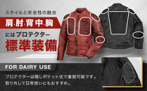 【デグナー】レザージャケット[25WJ-7]&nbsp;レッド&nbsp;Mサイズ｜京都&nbsp;バイクギア&nbsp;人気ブランド&nbsp;ジャケット&nbsp;バイク［&nbsp;ヴィンテージ風ジャケット&nbsp;中綿入りインナー&nbsp;オールドフィニッシュ加工&nbsp;短丈設計&nbsp;羊革&nbsp;実用性&nbsp;日常使い&nbsp;軽量&nbsp;柔軟性&nbsp;ツーリング&nbsp;ライダー&nbsp;バイカー&nbsp;アウトドア&nbsp;おしゃれ&nbsp;かっこいい&nbsp;人気&nbsp;おすすめ&nbsp;送料無料&nbsp;ふるさと納税&nbsp;］