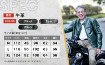 【デグナー】インナーが着脱できるレザージャケット[25WJ-1]&nbsp;グレー&nbsp;Mサイズ｜京都&nbsp;バイクギア&nbsp;人気ブランド&nbsp;ジャケット&nbsp;バイク［&nbsp;牛革シングルライダース着脱式インナー中綿入りインナープロテクター&nbsp;防風&nbsp;保温性&nbsp;ツーリング&nbsp;ライダー&nbsp;バイカー&nbsp;アウトドア&nbsp;おしゃれ&nbsp;かっこいい&nbsp;人気&nbsp;おすすめ&nbsp;送料無料&nbsp;ふるさと納税&nbsp;］