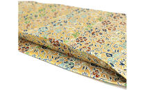 【高島屋選定品】＜龍村美術織物＞仕立て名古屋帯&nbsp;早雲寺文台裂（金）