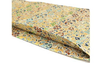 【高島屋選定品】＜龍村美術織物＞仕立て名古屋帯&nbsp;早雲寺文台裂（銀）