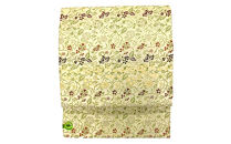 【高島屋選定品】＜龍村美術織物＞仕立て名古屋帯&nbsp;早雲寺文台裂（銀）