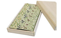 【高島屋選定品】＜龍村美術織物＞早雲寺テーブルセンター（1号サイズ・銀）