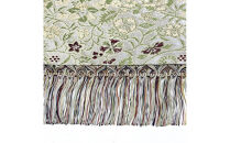 【高島屋選定品】＜龍村美術織物＞早雲寺テーブルセンター（2号サイズ・銀）